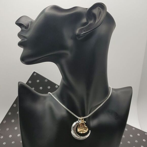 MOTHER'S DAY MOON NECKLACE - Picture 2 of 10